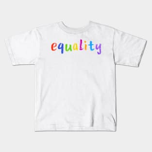 equality Kids T-Shirt